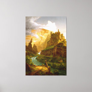 Lienzo THOMAS COLE - La fuente de Vaucluse - 1841 -