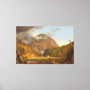 Lienzo Thomas Cole Una vista del paso de montaña 
