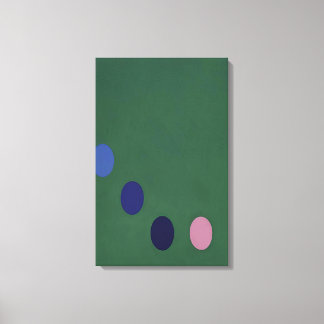 Lienzo Thomas Downing - Plaza Verde - Op Art
