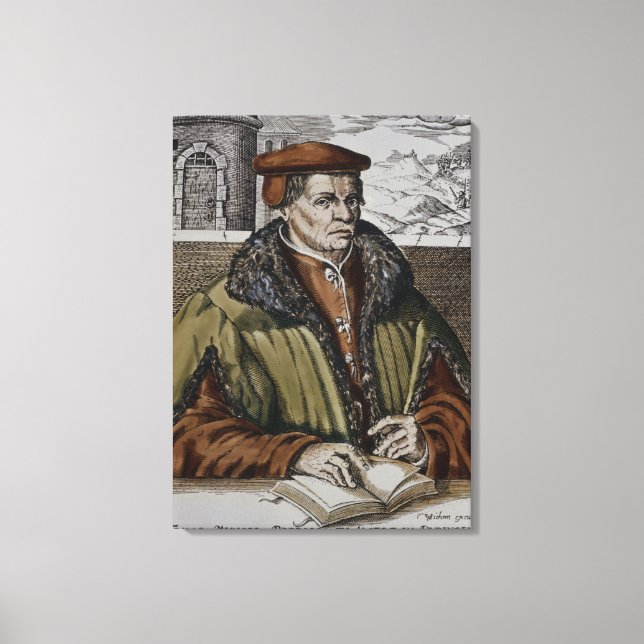 Lienzo Thomas Muntzer, c.1600 (Anverso)