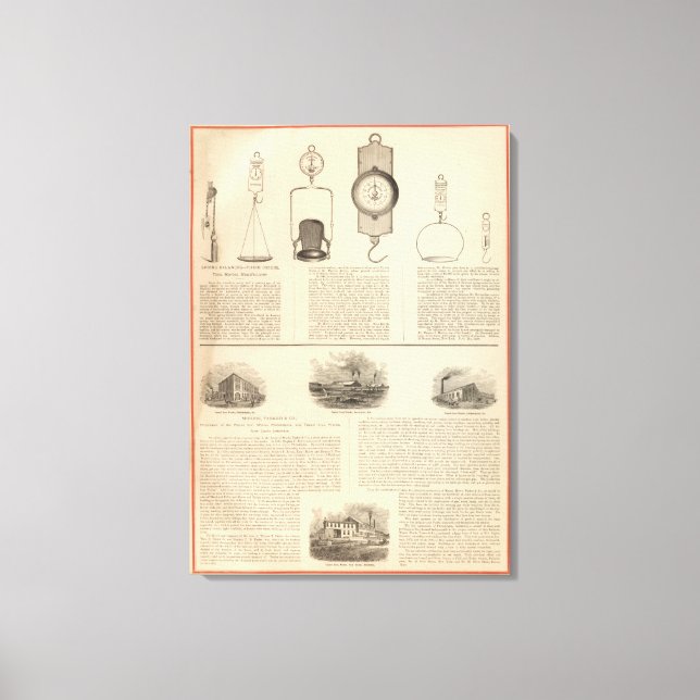 Lienzo Thomas S Morton, Responsable de la fabricación Mor (Anverso)