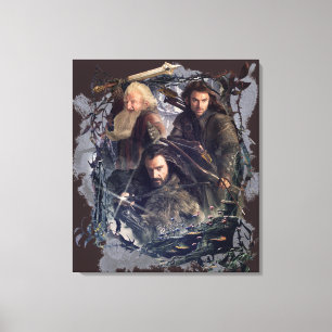 Lienzo Thorin, Kili, and Balin Graphic