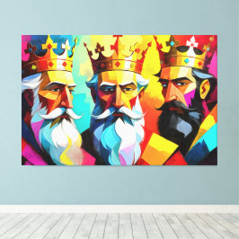 Lienzo Three Kings