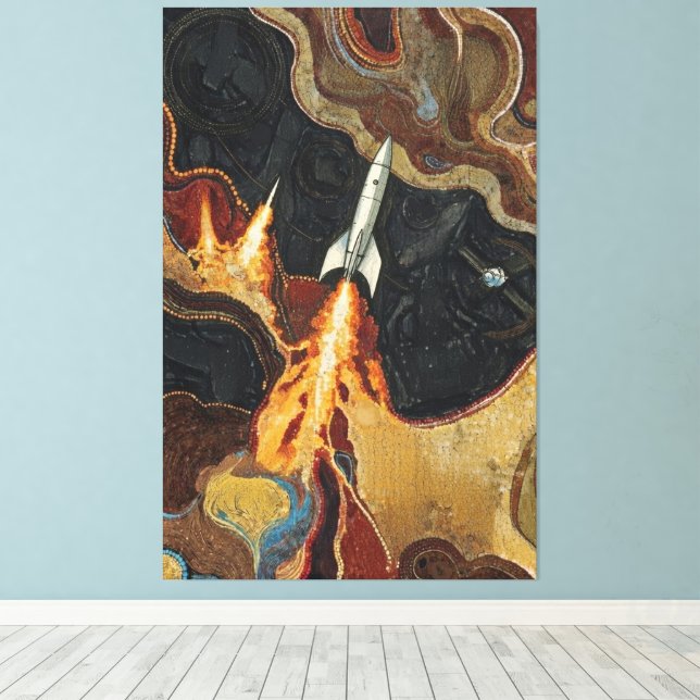 Lienzo Thrusters canvas print (Insitu (piso de madera))