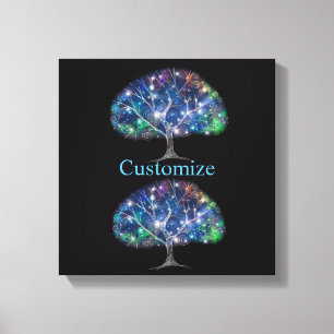 Lienzo Thunder_Cove de árbol de ramificación rápida