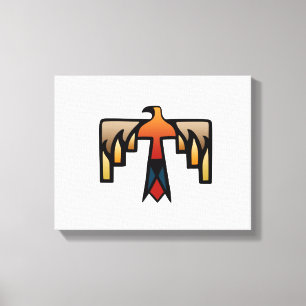 Lienzo Thunderbird - Símbolo indígena nativo americano