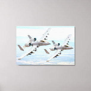 Lienzo THUNDERBOLT II A-10C 24x36
