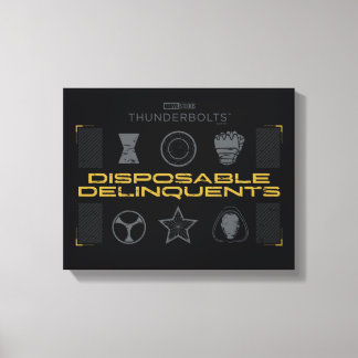 Lienzo Thunderbolts* | Delincuentes Desechables