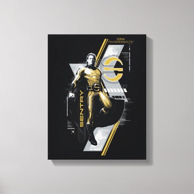 Lienzo Thunderbolts* | Gráfico del personaje de Sentry (Anverso)