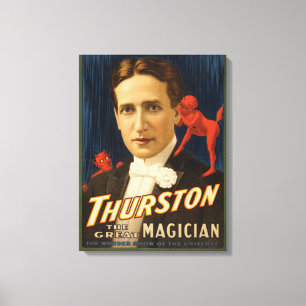 Lienzo Thurston, diablo que le dice magia de los secretos