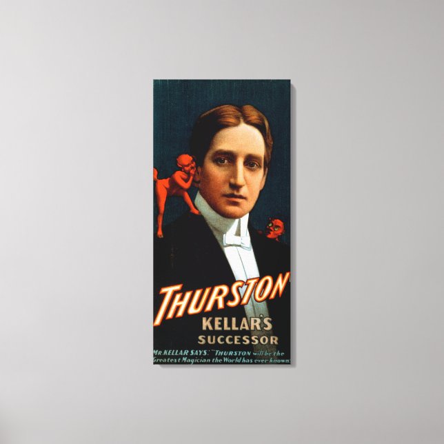 Lienzo Thurston, el diablo le dice secretos Magic (Anverso)