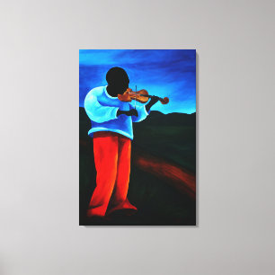 Lienzo Ti-Jean le violoniste 2008
