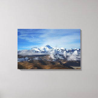 Lienzo Tibet Qomolangma Mt Everest China Viaje Foto