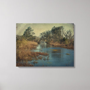 Lienzo Tidal Creek - Buxton, NC - Bancos Exteriores