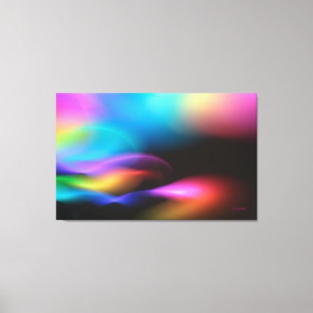 Lienzo Tide fosforescente (Anverso)