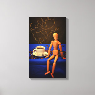Lienzo Tiempo de café