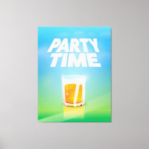 Lienzo Tiempo de fiesta