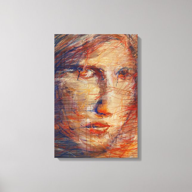 Lienzo Tiempo de viento (Anverso)