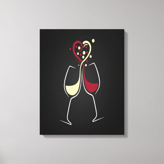 Lienzo Tiempo de vino (Anverso)