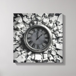 Lienzo Tiempo destrozado