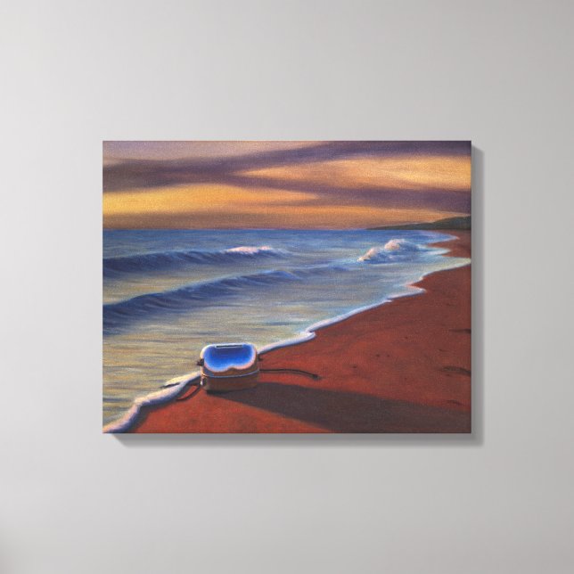 Lienzo Tiempo y marea 1999 (Anverso)