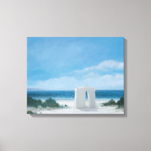 Lienzo Tienda 2012 de la playa