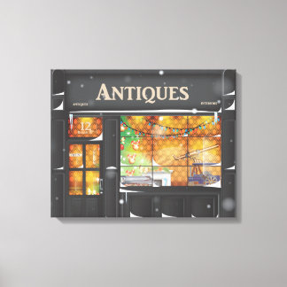 Lienzo Tienda de Antigüedades