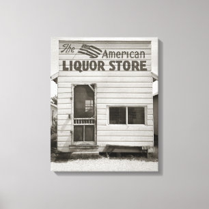 Lienzo Tienda de licores americana, 1943