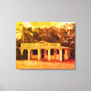 Lienzo Tienda de los trastos de Wabasso