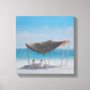 Lienzo Tienda de playa 2012 2