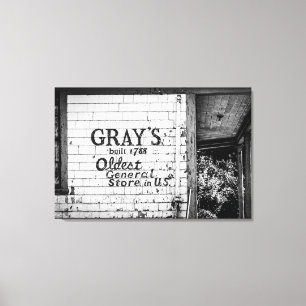 Lienzo Tienda general de Grey