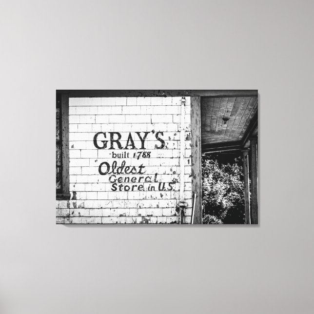 Lienzo Tienda general de Grey (Anverso)