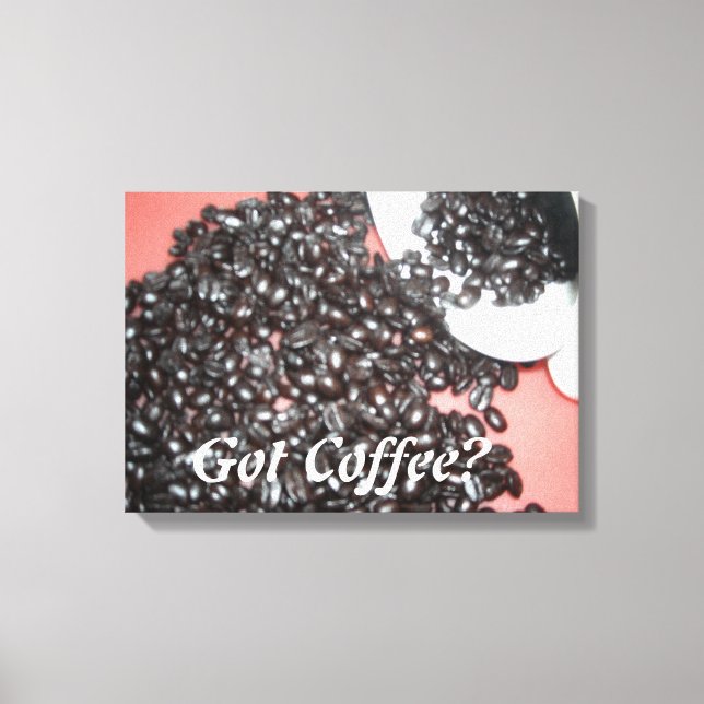 Lienzo Tienes Café (Anverso)