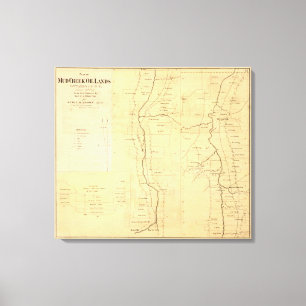 Lienzo Tierras del aceite de la cala del fango