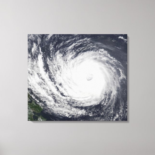 Lienzo Tifón Phanfone (Anverso)