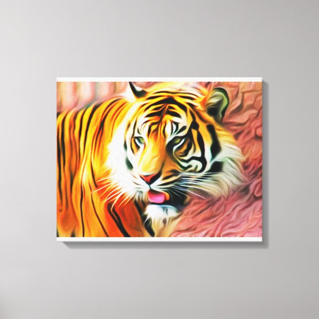 Lienzo Tigre (Anverso)
