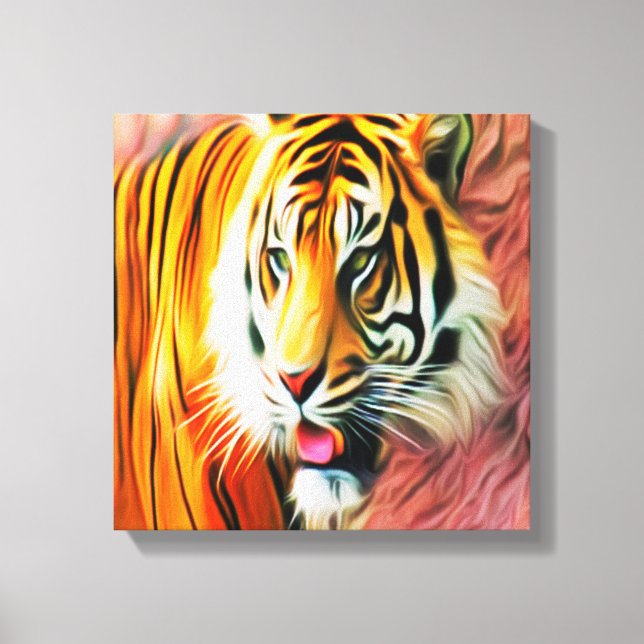 Lienzo Tigre (Anverso)