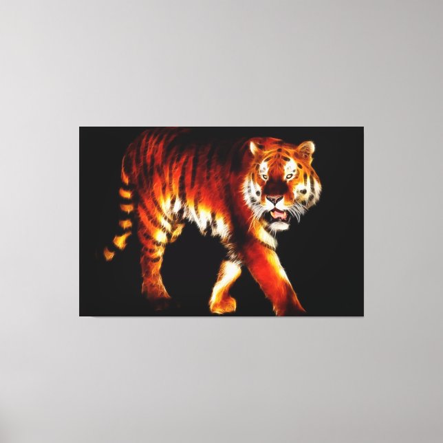 Lienzo Tigre (Anverso)