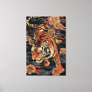 Lienzo Tigre asiático