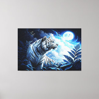 LIENZO TIGRE DE PLATA