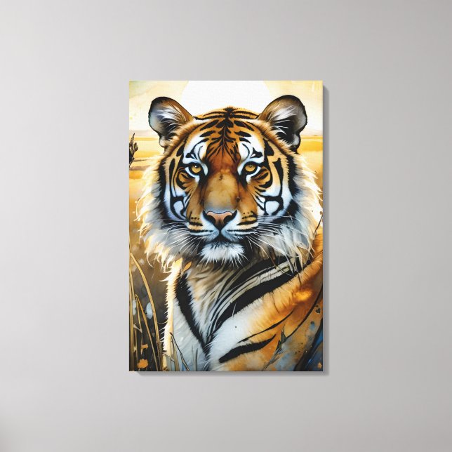 Lienzo Tigre Majestuoso (Anverso)
