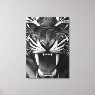 Lienzo Tigre ruidoso