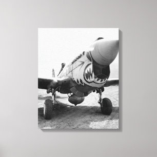 Lienzo Tigres Voladores P-40 Warhawk, 1941