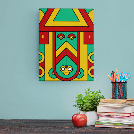 Lienzo Tiki espiritual