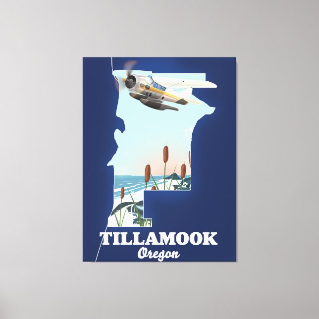 Lienzo Tillamook Oregon (Anverso)