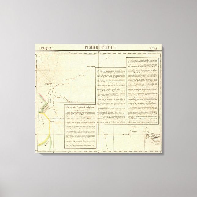 Lienzo Timbuktu Africa (Anverso)