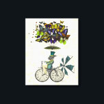 Lienzo Time Flies Rabbit<br><div class="desc">Animales y Naturaleza</div>