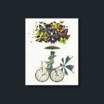 Lienzo Time Flies Rabbit<br><div class="desc">Animales y Naturaleza</div>