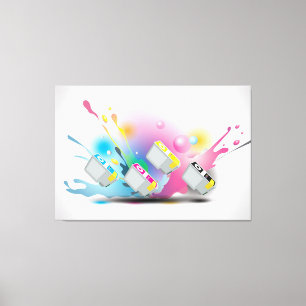 Lienzo Tinta de cartuchos