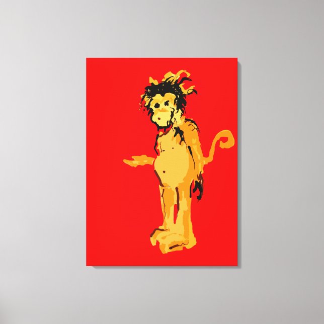 Lienzo tinta de mono (Anverso)